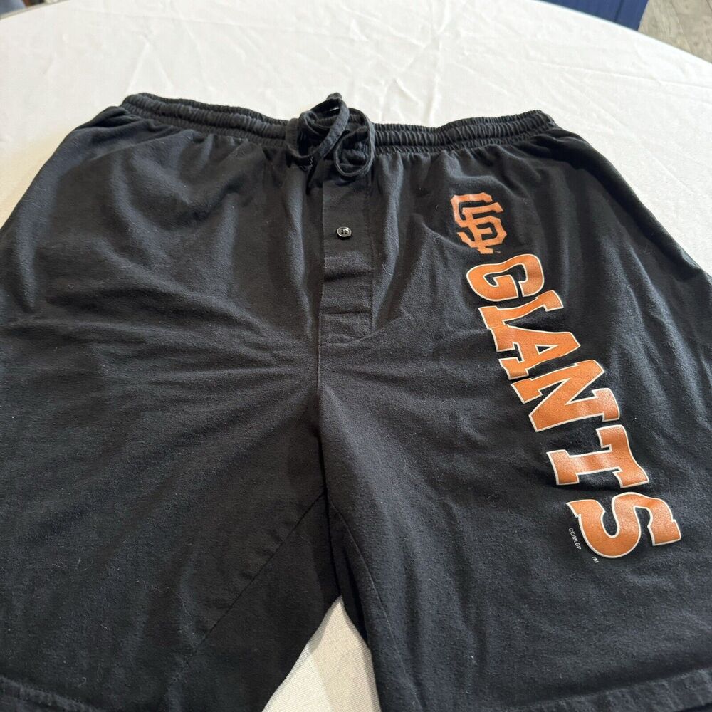 Sideline San Francisco Giants Men's Black Shorts Size XL Used